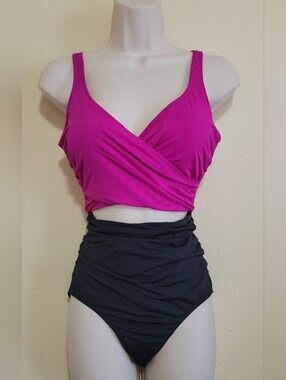 NWT Wrap Style Bikini with Open Torso Size 8